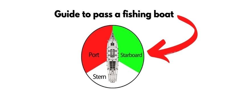 guide to pass a fishing boat