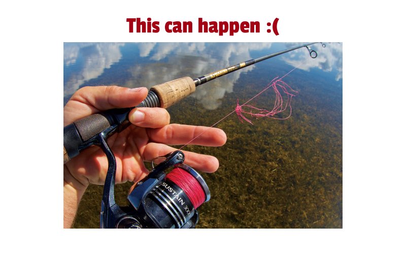 Prevent Your Fishing Line From Coming Off the Reel